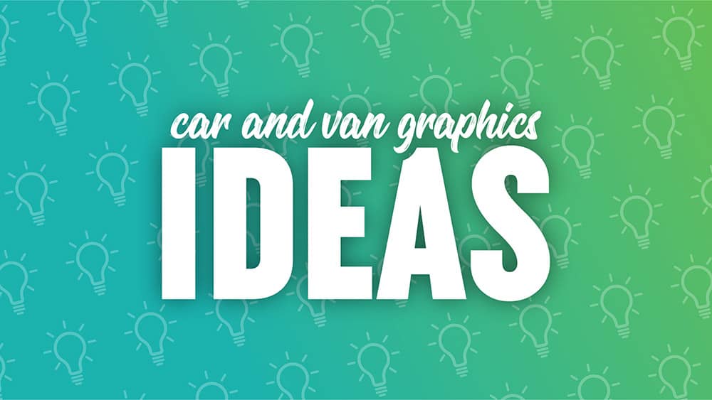 Car and van graphics ideas
