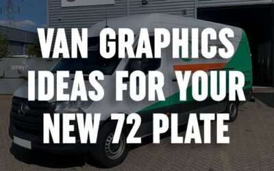 Smart van graphics ideas whilst you await your 72 plate