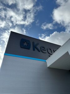 Kegstar 3 External business signage Milton Keynes