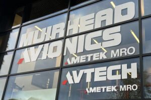 AMETEK MRO 4 AMETEK MRO office signage and graphics