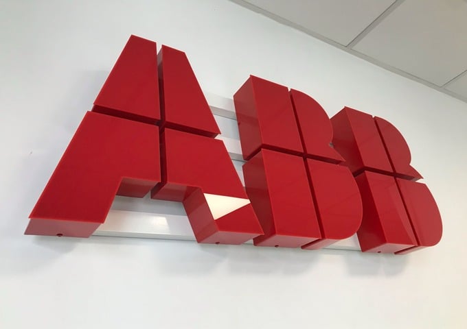 Acrylic business sign Acrylic business sign