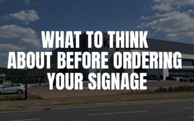 Blog 1 Moving into a new headquarters? Here’s what to think about before ordering your signage