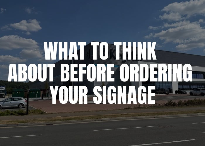 Moving into a new headquarters? Here’s what to think about before ordering your signage