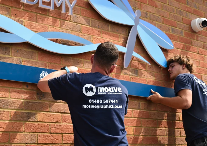 school sign fitting school sign fitting